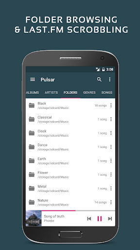 Pulsar Musik-Spieler Pro Bildschirmfoto 3
