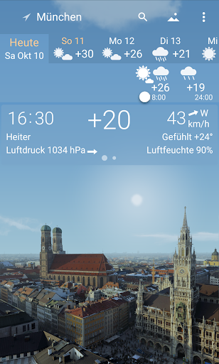YoWindow Wetter - Unbegrenzt Bildschirmfoto 9