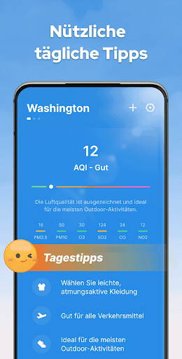 Wettervorhersage mit Radar Bildschirmfoto 6
