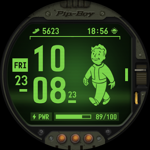 Fallout Pip-Boy SE Watch Face Bildschirmfoto 2