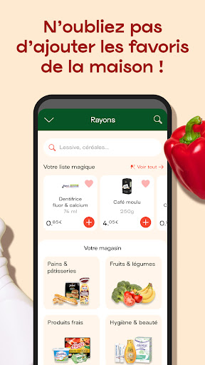 Jow - Recettes et courses Bildschirmfoto 2