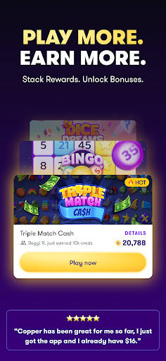 Copper: Earn Cash Rewards Bildschirmfoto 5