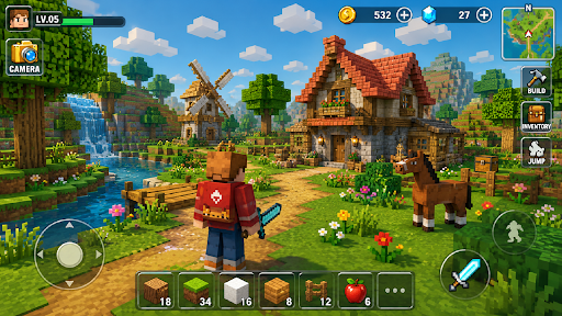 Robo Craft World Builder Bildschirmfoto 1