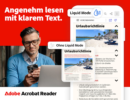 Adobe Acrobat Reader für PDF Bildschirmfoto 2