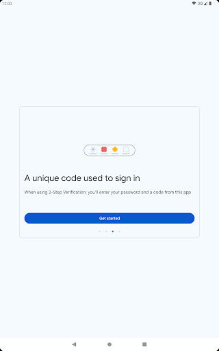 Google Authenticator Bildschirmfoto 6
