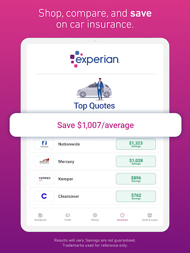 Experian® Bildschirmfoto 10