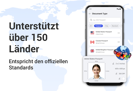 AI-Pass&Ausweisfoto-Ersteller Bildschirmfoto 3