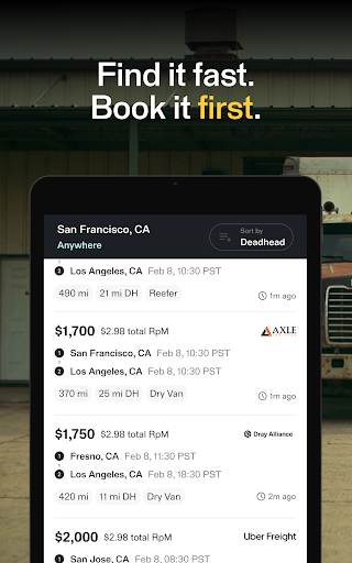 TruckSmarter Free Load Board Bildschirmfoto 1