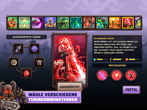 Kingdom Rush Vengeance TD Game Bildschirmfoto 3