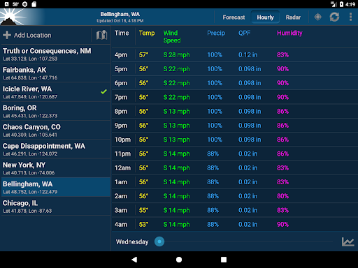 NOAA Weather Unofficial (Pro) Bildschirmfoto 10