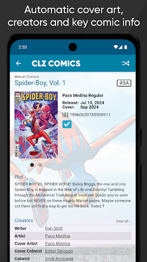 CLZ Comics - Comic-Datenbank Bildschirmfoto 4