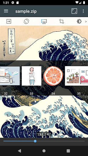 ComicScreen - PDF, ComicReader Bildschirmfoto 2