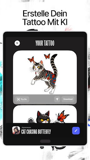 Ink AI – Tattoo designs app Bildschirmfoto 3