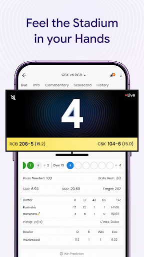 Cricket Guru - Fast Live Score Bildschirmfoto 6