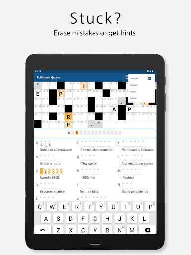 Acrostic Crossword Puzzles Bildschirmfoto 10