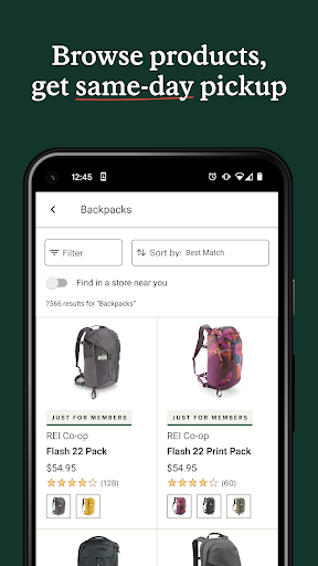 REI Co-op – Shop Outdoor Gear Bildschirmfoto 1