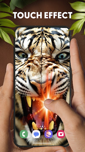 4K Tiger Live‑Wallpaper Bildschirmfoto 2