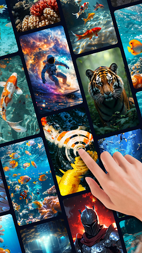 Wellen&3D Live-Hintergrundbild Bildschirmfoto 7