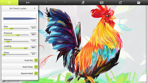 ArtRage Vitae Mobile Painting Bildschirmfoto 3
