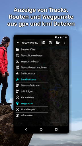 GPX Viewer PRO: Wandern & Rad Bildschirmfoto 4