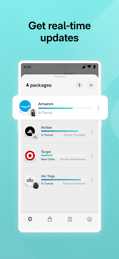 Route: Package Tracker Bildschirmfoto 5