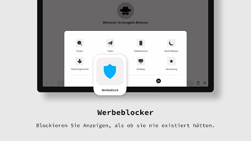 Privater Browser Inkognito App Bildschirmfoto 12