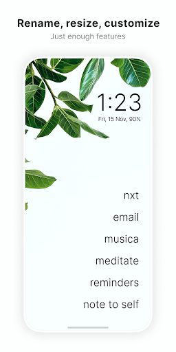Olauncher. Minimal AF Launcher Bildschirmfoto 6