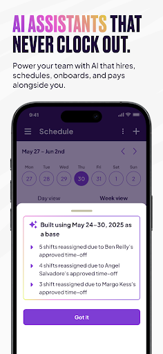 Homebase: Scheduling & Payroll Bildschirmfoto 8