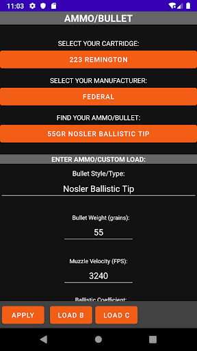 Impact Ballistics Bildschirmfoto 1