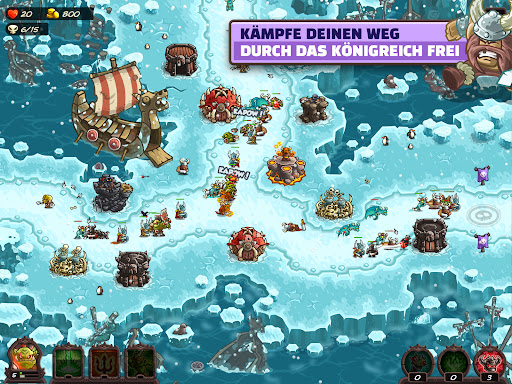 Kingdom Rush Vengeance TD Game Bildschirmfoto 6