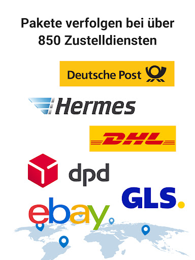 Sendungsverfolgung - paket app Bildschirmfoto 10