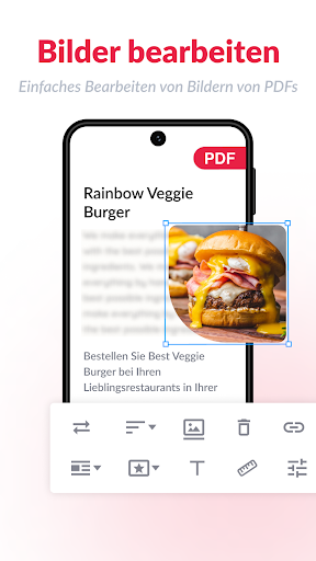PDF Editor: PDF bearbeiten Bildschirmfoto 4