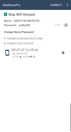 NetShare - no-root-tethering Bildschirmfoto 2