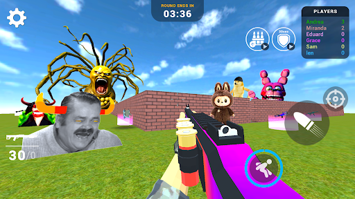 Nextbots In Backrooms: Shooter Bildschirmfoto 7