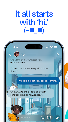Character AI: Chat, Talk, Text Bildschirmfoto 1