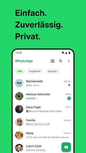 WhatsApp Messenger Bildschirmfoto 1