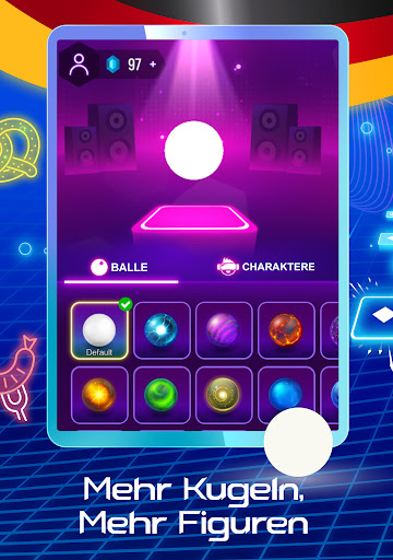 Tiles Hop Musik & Ball Spiele Bildschirmfoto 2