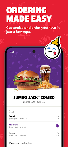 Jack in the Box® - Order Food Bildschirmfoto 6