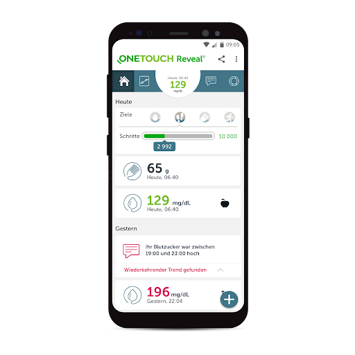 OneTouch Reveal® App Bildschirmfoto 1