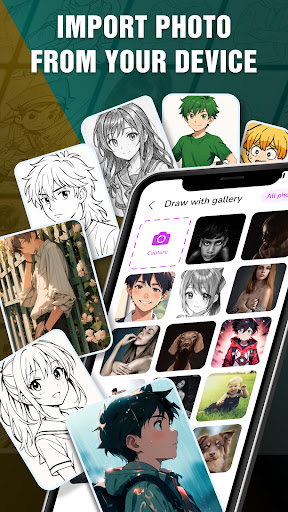 Draw Anime - AR Tracing App Bildschirmfoto 4