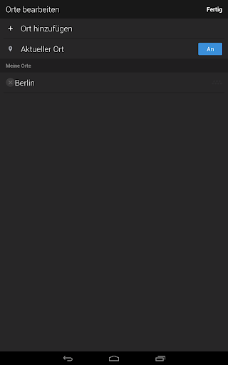 Yahoo Wetter Bildschirmfoto 6
