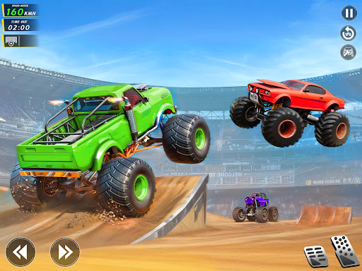 Mega Ramp Monster Truck Stunts Bildschirmfoto 11