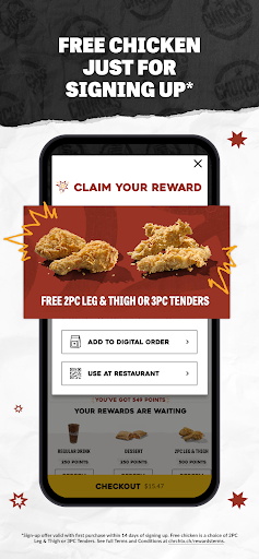 Church's Texas Chicken® Bildschirmfoto 1