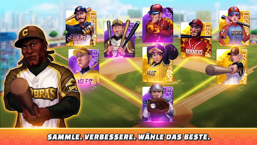 Baseball Clash: Echtzeitspiel Bildschirmfoto 2