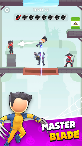 Slicing Hero Sword Master Game Bildschirmfoto 2