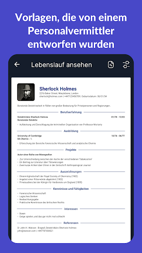 Lebenslauf Erstellen - Resume Bildschirmfoto 6