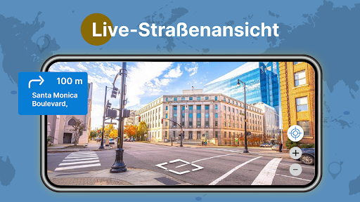Street View Live 3D-GPS-Karte Bildschirmfoto 2