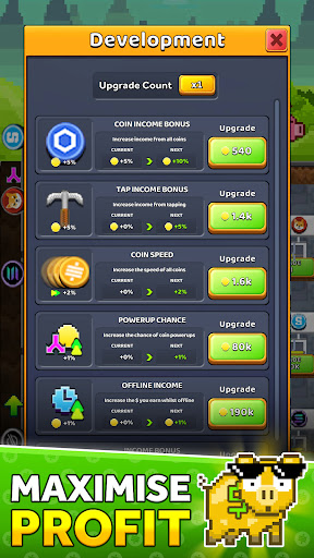 Bitcoin Miner Idle Tycoon Game Bildschirmfoto 11