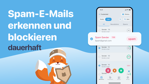 Unerwünschte Mail abmelden Bildschirmfoto 4