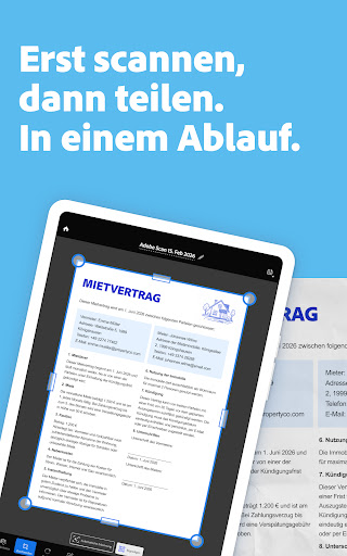 Adobe Scan KI-PDF Scanner, OCR Bildschirmfoto 10